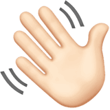 Waving Hand Emoji